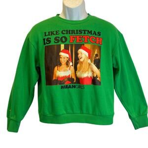Mean Girls LIKE CHRISTMAS IS SO FETCH Ugly Christmas Sweatshirt Size XS